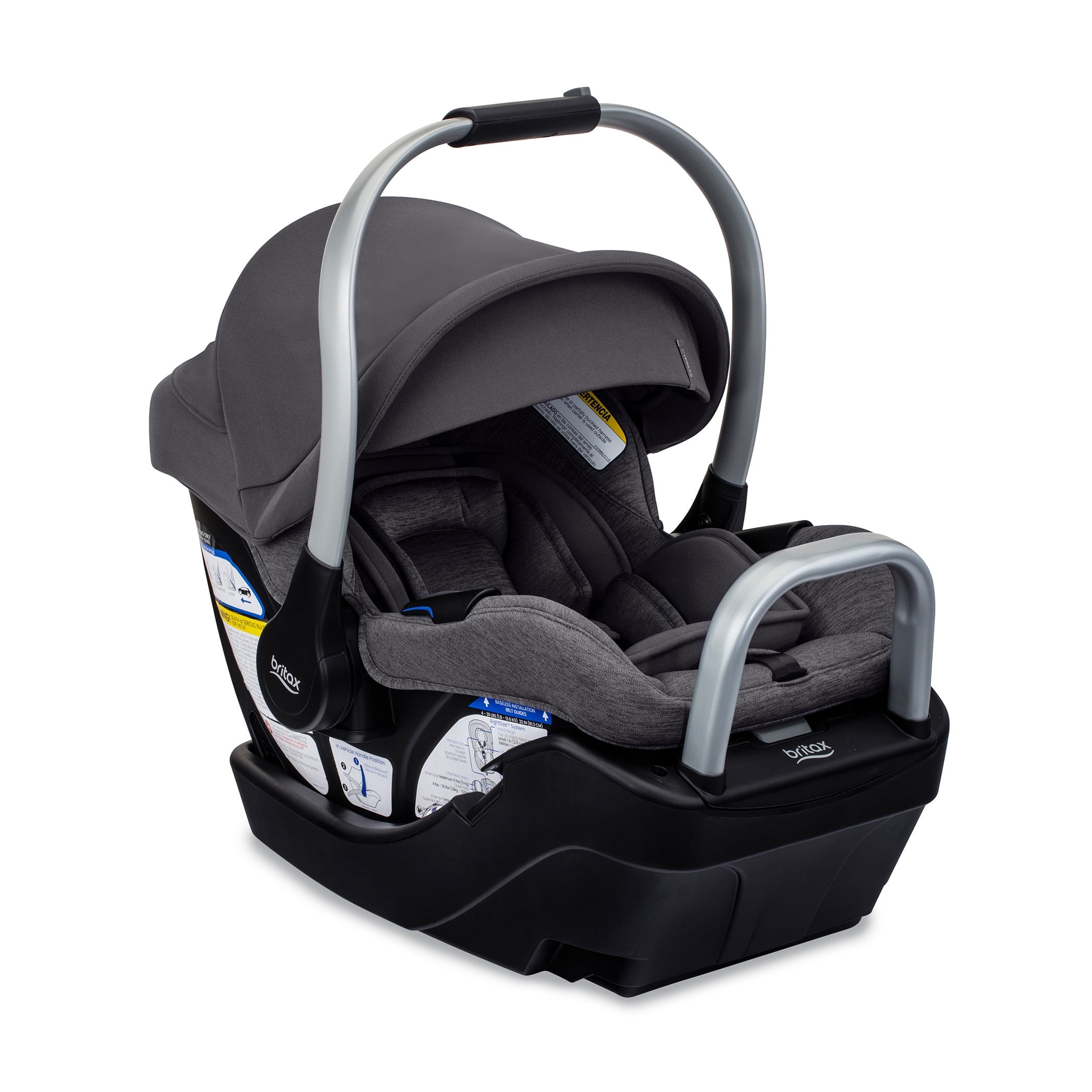 Britax Cypress Infant Car Seat with Alpine Base, Ponte Arctic