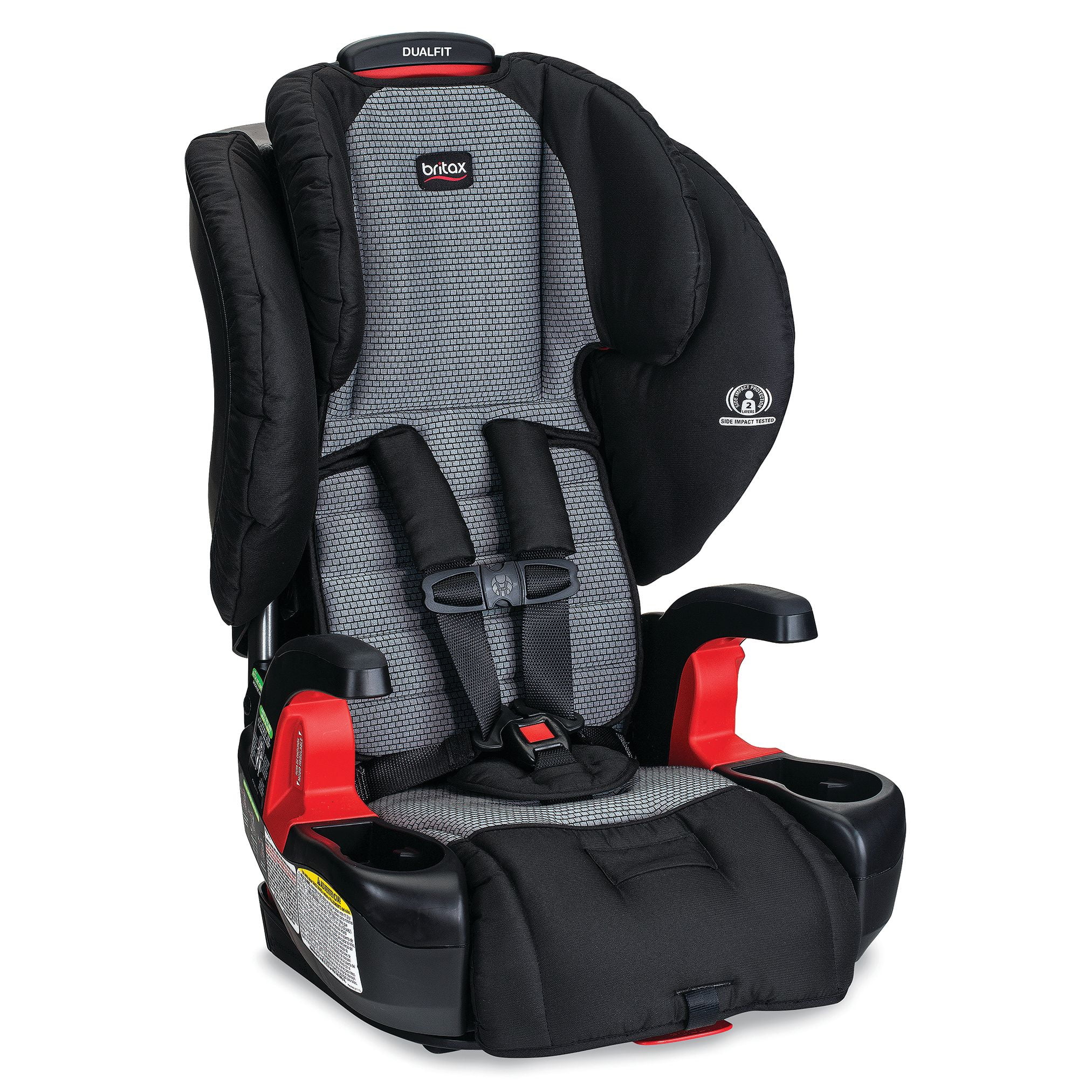Dual clearance fit britax