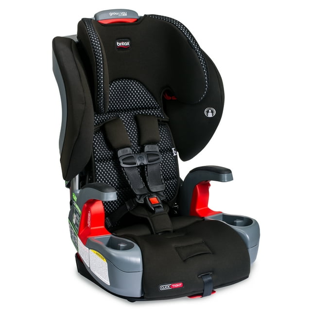 Britax Grow With You ClickTight Harness2Booster Car Seat, 2in1 High Back Booster, Cool Flow