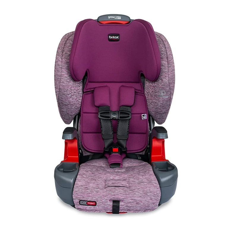 Britax Grow with You ClickTight Harness 2 Booster Car Seat Mulberry Walmart