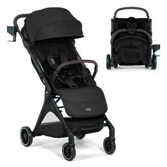 folding stroller for travel Pika Travel Stroller Onxy Black main image 0