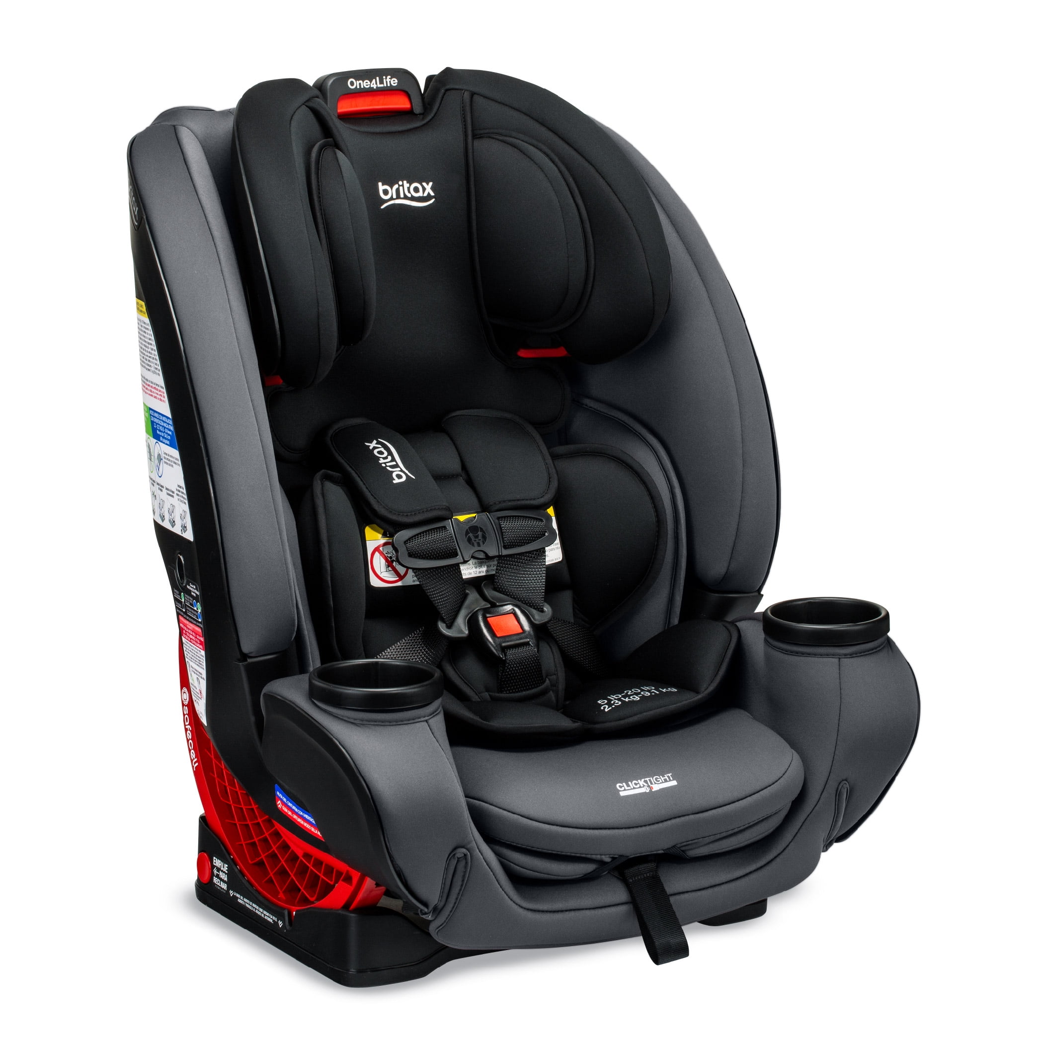 Britax One4Life ClickTight AllinOne Convertible Car Seat, Onyx Stone