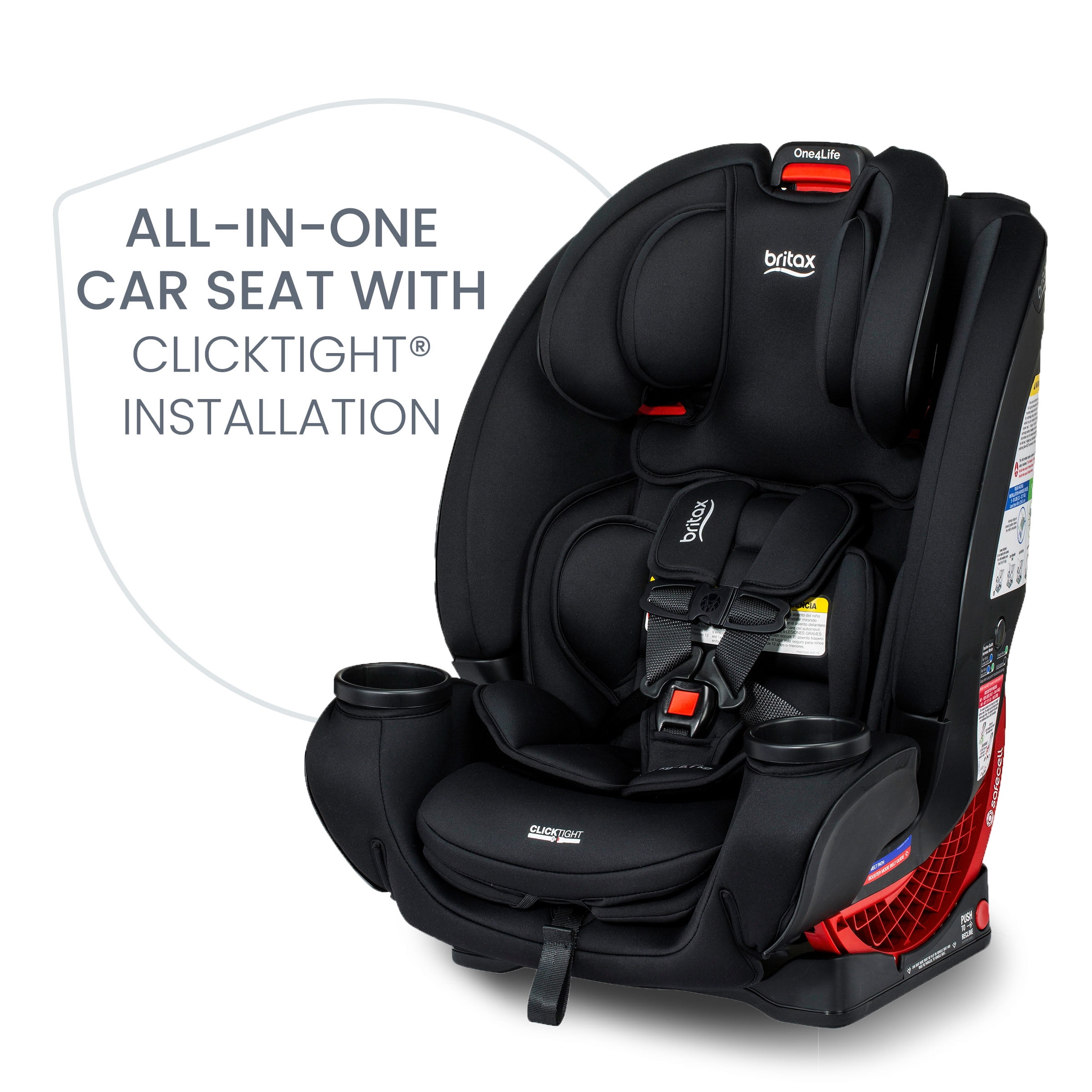 Britax One4Life ClickTight All in One Convertible Car Seat Onyx