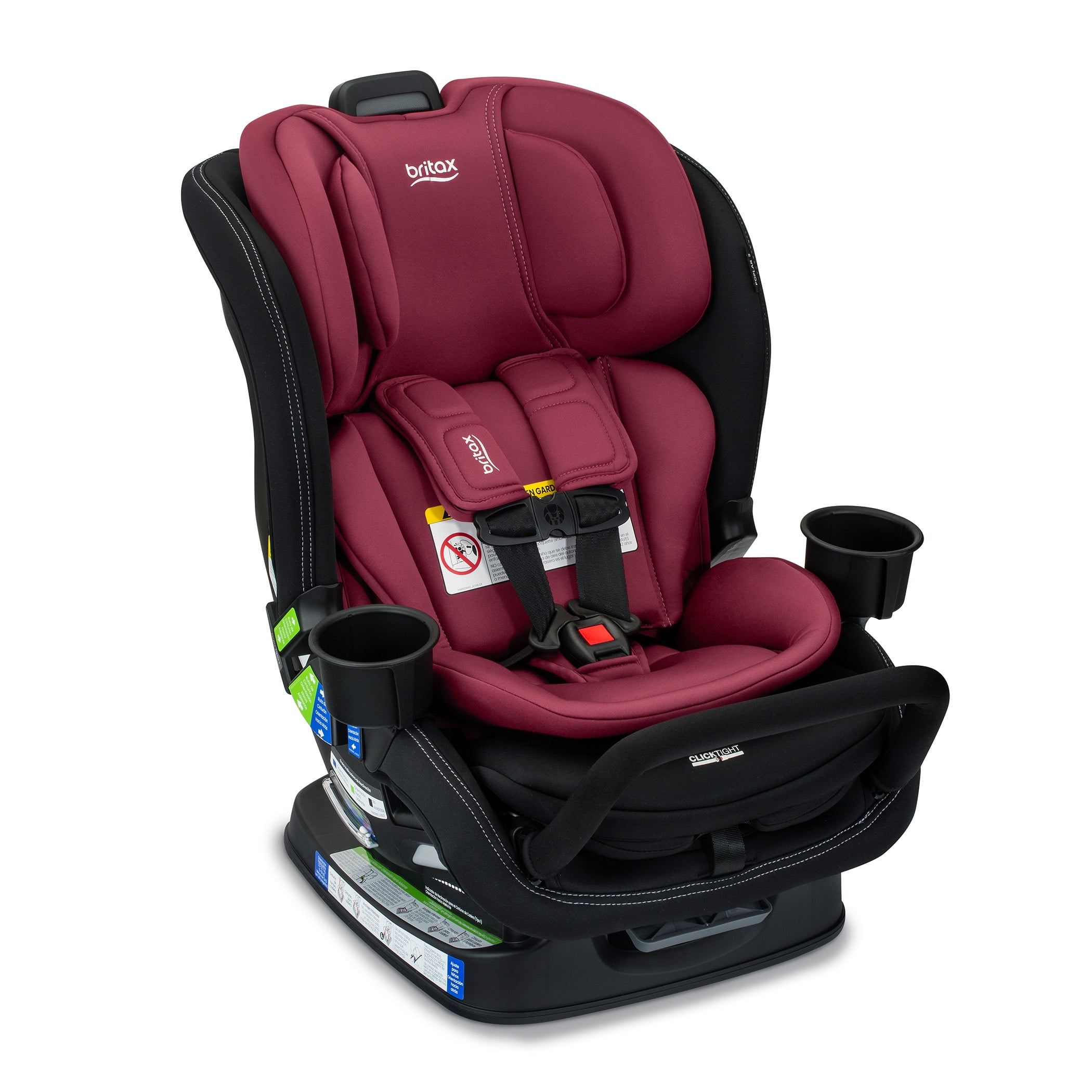 Britax Poplar S Convertible Car Seat, 2-in-1 Car Seat, Slim 17-inch Design, ClickTight, Ruby Onyx Sansujyuku sansujyuku.com