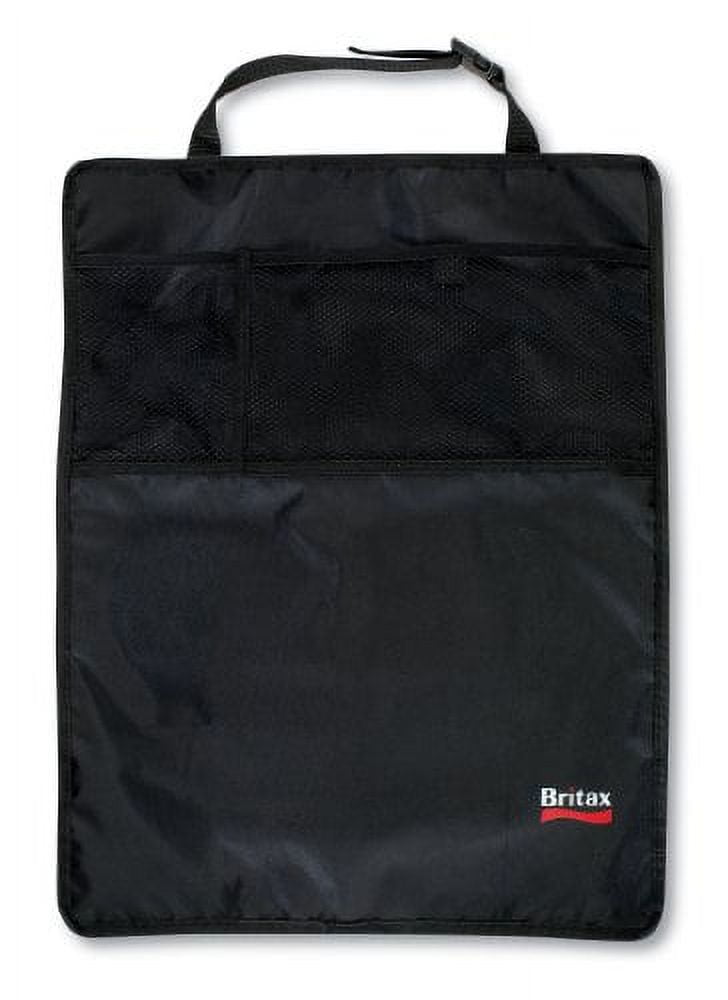Britax 2-Pack Kick Mat, Toddler Car Seat Protector, Black