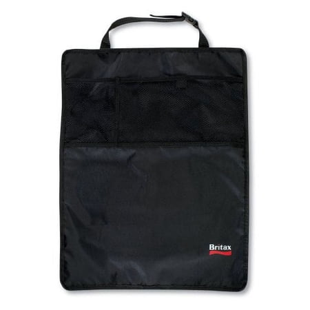 Britax 2-Pack Kick Mat, Toddler Car Seat Protector, Black