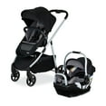 thumbnail image 1 of Britax Willow Grove SC Baby Travel System, Infant Car Seat and Stroller Combo with Base, Pindot Onyx, 1 of 8