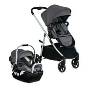 Britax Willow Grove SC Baby Travel System, Infant Car Seat and Stroller Combo with Base, Pindot Stone