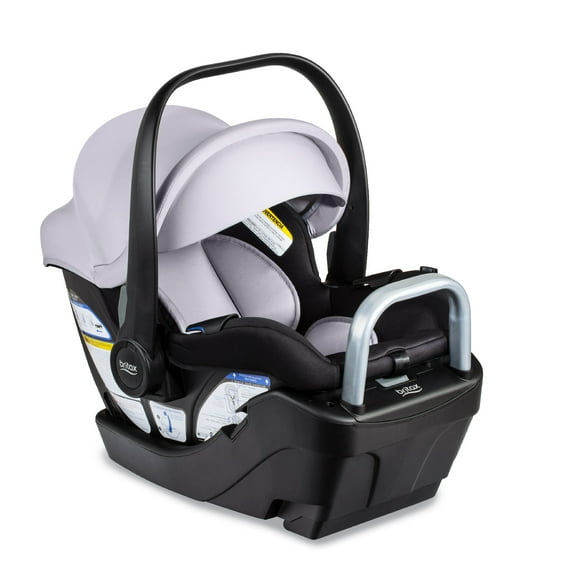 Britax Willow S Infant Car Seat With Alpine Base, Rear Facing Car Seat, Glacier Onyx