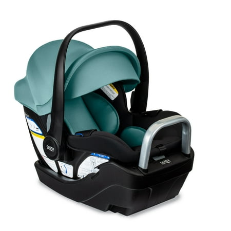 Britax Willow S Infant Car Seat With Alpine Base, Rear Facing Car Seat, Jade Onyx