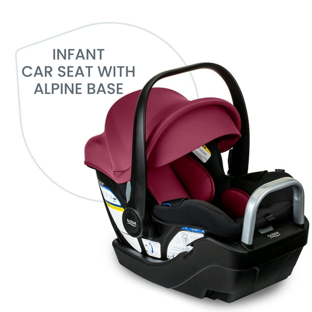 Britax Willow S Infant Car Seat With Alpine Base, Rear Facing Car Seat