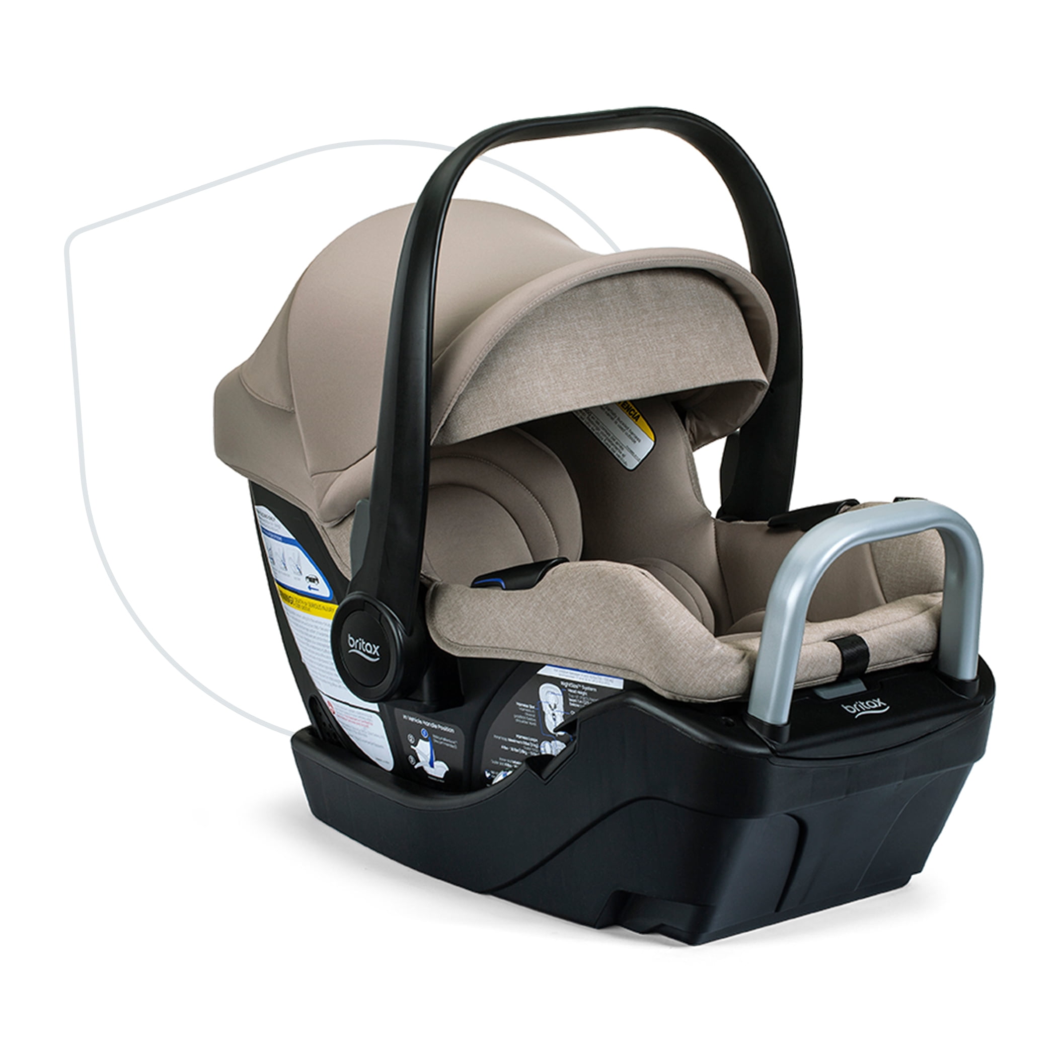 evenflo pivot travel system safemax infant car seat Modular with LiteMax with Anti-Rebound Bar (Desert Tan) Length:159 - 2026 The feature gravel-essentials Vapor Nike Air Backpack