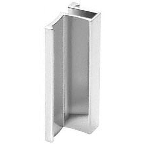 Brite Chrome Slip-On Handle For 3/16" or 1/4" for Frameless Sliding Door
