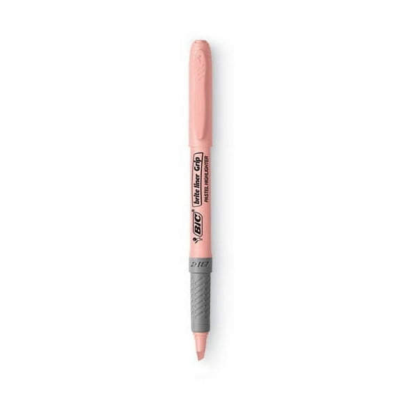 Brite Liner Grip Pocket Highlighter, Assorted Ink Colors, Chisel Tip, Assorted Barrel Colors, 6/pack | Bundle of 2 Packs