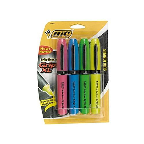 Brite Liner Grip XL Highlighter BLMGP41 AST