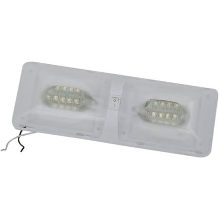 Brite Lites LED Double Dome Interior Trailer Light (BL-TRLEDDDIW)