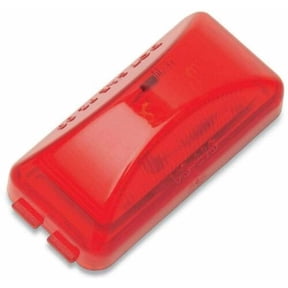 Brite-Lites Rectangle LED Trailer Light, Red Lens, 3-LED, Waterproof, Rear Mount, Fits Enclosed & Open Trailers (BL-TRLEDSQR)