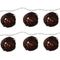 thumbnail image 1 of Brite Star 10 Lt Round Grapevine Lights, Brown Wire, 1 of 2