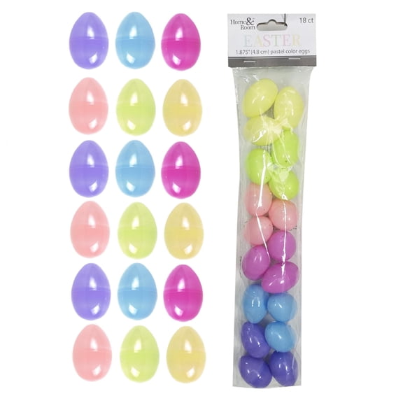 Brite Star 18 Ct 1.875 inch Easter Pastel Color Eggs (Set of 2)