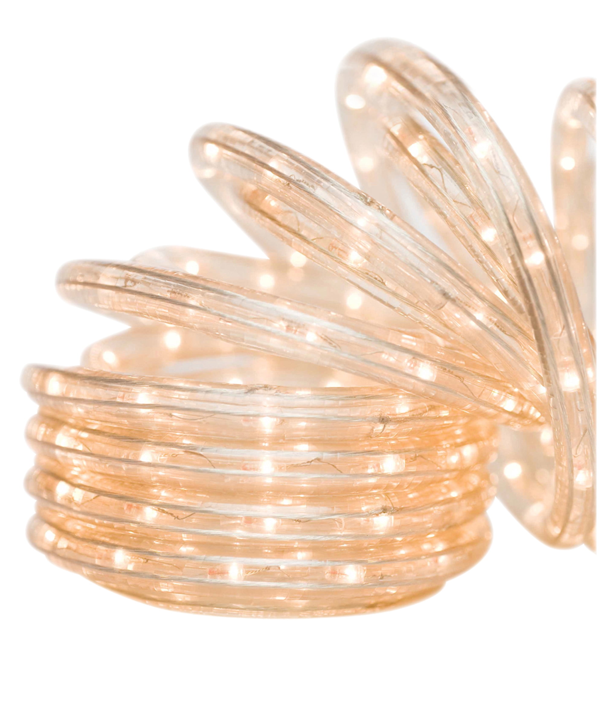 18 ft Clear Incandescent Rope Light for Indoor/Outdoor Use