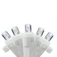 thumbnail image 1 of Brite Star 35 Battery Operated Clear LED Wide Angle Icicle Christmas Lights - 6.5 ft White Wire, 1 of 3