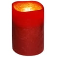thumbnail image 1 of Brite Star 4" Red Battery Operated Flameless Flickering Pillar Candle, 1 of 2