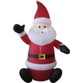 thumbnail image 1 of Brite Star Santa Claus Airblown Inflatable - Lighted Christmas Decor - 6 Ft — Residential Use, Standard Application, 1 of 1