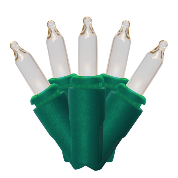 Brite Star SET OF 2 - 10L CLEAR - INDOOR USE - GREEN WIRE