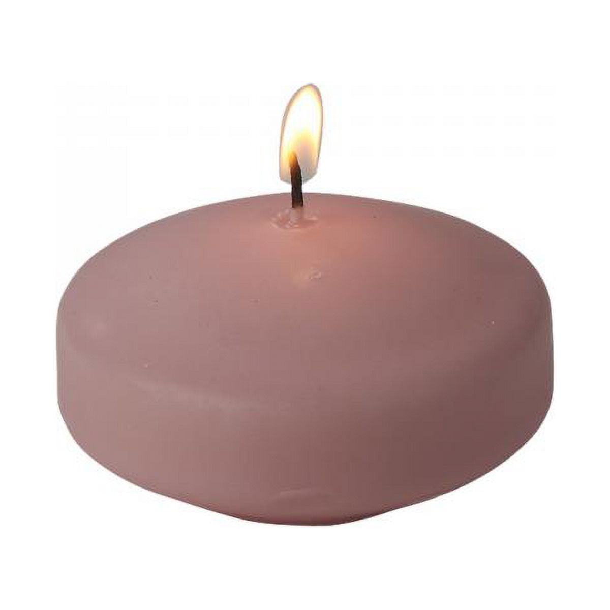 Brite Wick Unscented Floating Candles 3" 24pcs/box Blush