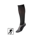 thumbnail image 1 of BriteLeafs Professional Running / Racing Athletic Sports Graduated Support Compression Socks-20-30 mmHg,Knee High.Unisex with Coolmax - X-Large, Black, 1 of 3