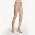 thumbnail image 1 of BriteLeafs Sheer Compression Pantyhose, Moderate Support, 15-20 mmHg, Open Toe - Large, Beige, 1 of 2