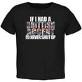 thumbnail image 1 of British Accent Funny Black Toddler T-Shirt - 2T, 1 of 1