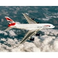 thumbnail image 1 of British Airways A380 Airbus passenger airliner Style - A - 24x36 Inch Laminated Aviation Poster - Stunning Detail and Bold Colors, 1 of 4