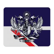 British Airways To Fly To Serve Large Logo Landor Livery Mouse Pad 1/8 Inch Thick