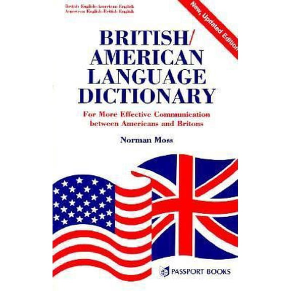 Pre-Owned British/American Language Dictionary: For More Effective Communication Between Americans and Britons (Paperback) 0844291161 9780844291161