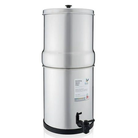 British Berkefeld Doulton 3.17 Gallon W9361137 Countertop Gravity-Fed Water Filtration System Using Ultra Sterasyl Ceramic Filter Candles