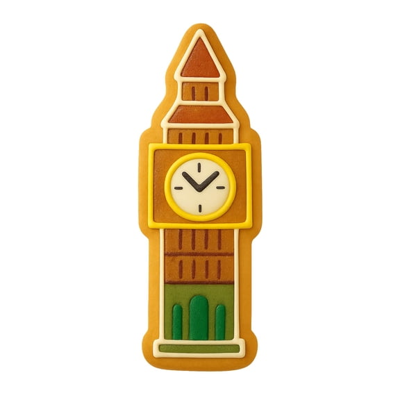 British Big Ben Cookie Cutter - 4x1.3" Professional Kitchen Quality