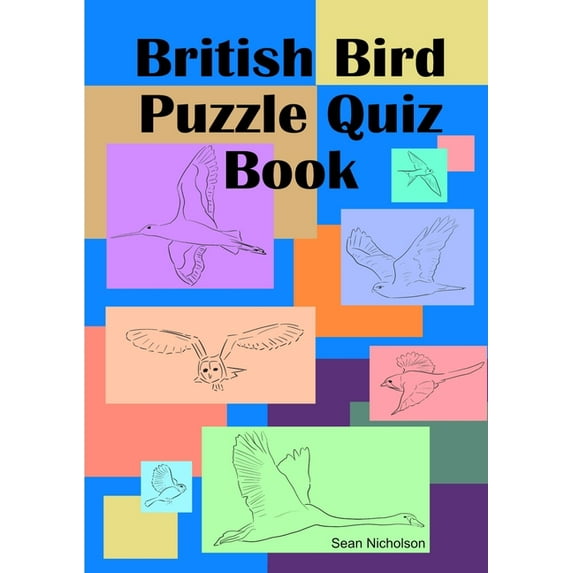 British Bird Puzzle Quiz Book, (Paperback)