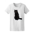 thumbnail image 1 of British Black Cat Tee Women's -Image by Shutterstock, 1 of 2