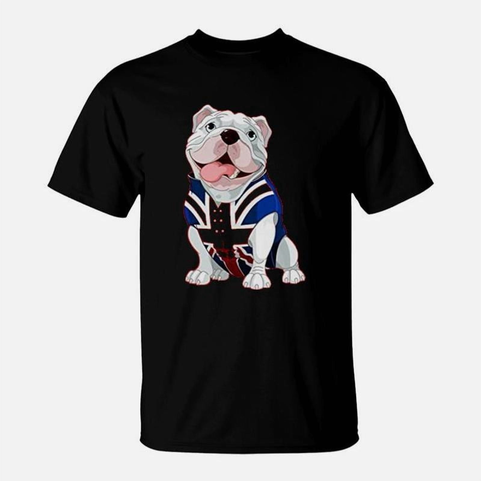 British Bulldog Union Jack TShirt - Walmart.com