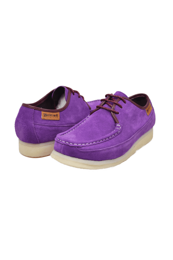 Crown Plus Men Suede Lace Up Shoes