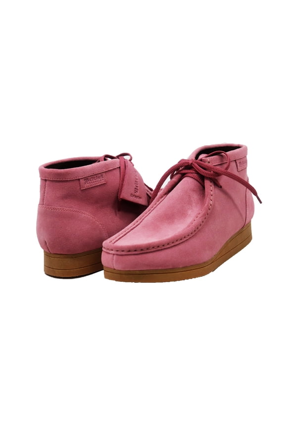 New Castle Men Leather and Suede Lace Up Boots