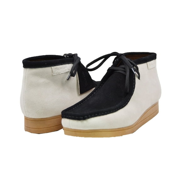 British Collection New Castle Men Leather and Suede Lace Up Boots