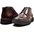 thumbnail image 1 of British Collection Playboy Classic Wingtip Chukka Black Leather Boot, 1 of 5