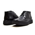 thumbnail image 1 of British Collection Playboy Classic Wingtip Chukka Black Leather Boot, 1 of 5