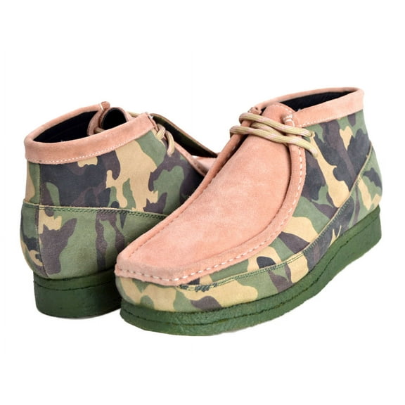 British Collection "Walkers" Men Leather and Suede Lace Up