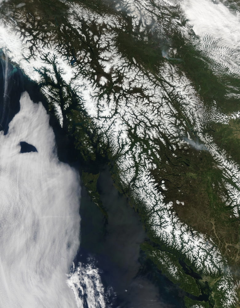 British Columbia Canvas Art - Stocktrek Images (25 x 32)