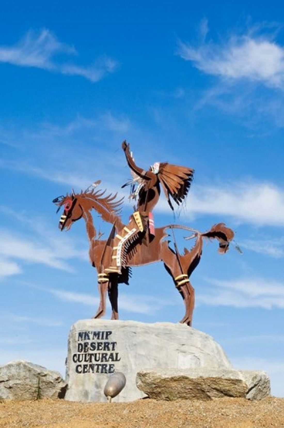British Columbia Osoyos NkMip Desert Cultural Center Canvas Art - Rob Tilley DanitaDelimont (24 x 36)