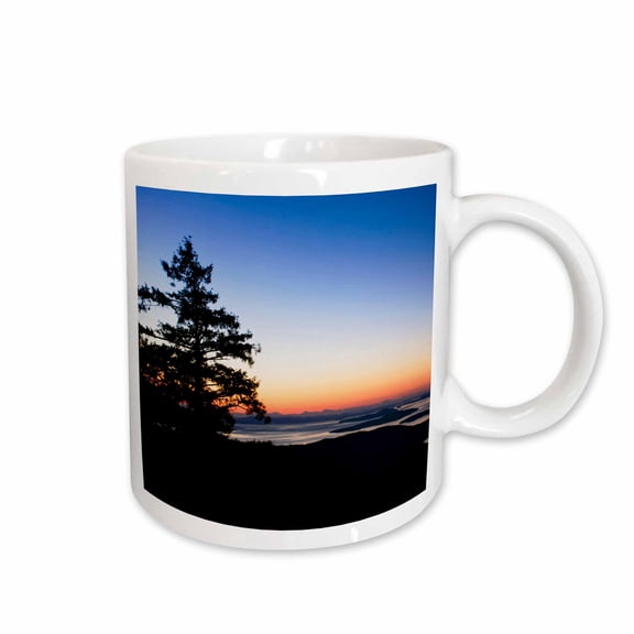 3drose, British Columbia, Salt Spring, Mt. Maxwell Sunrise-cn02 Rti0152 - Rob Tilley, 11oz Mug