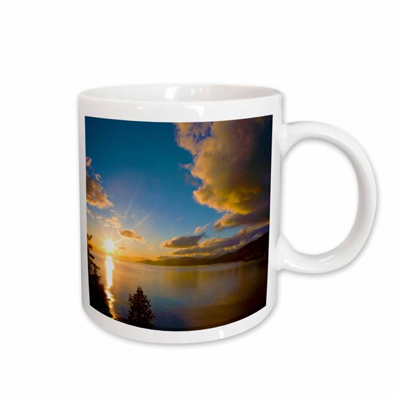3drose, British Columbia, Vancouver, English Bay, Sunset-cn02 Rca0000 - Rob Casey, 11oz Mug
